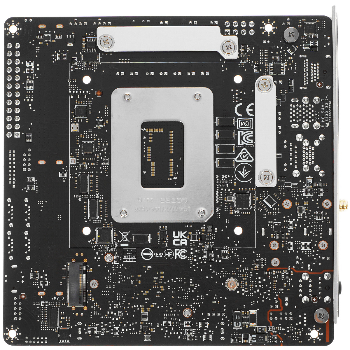 Матплата MSI MPG Z790I Edge WiFi, iZ790, S1700, mITX, 2DDR-5, 1хPCI-Ex16, 4SATA, 1xM.2,HDMI,DP,12USB