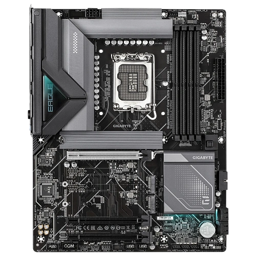 Матплата Gigabyte B860 Eagle WiFi6E, iB860, S1851, ATX, 4DDR-5, 3xPCI-Ex16, 3xM.2, HDMI, DP, 13USB