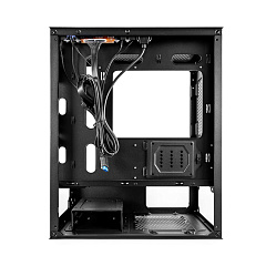 Корпус 1Stplayer FireBase X3-M, Mini Tower, m-ATX, Black, 2x3.5"/1x2.5", 2xUSB2.0, USB3.0, RGB
