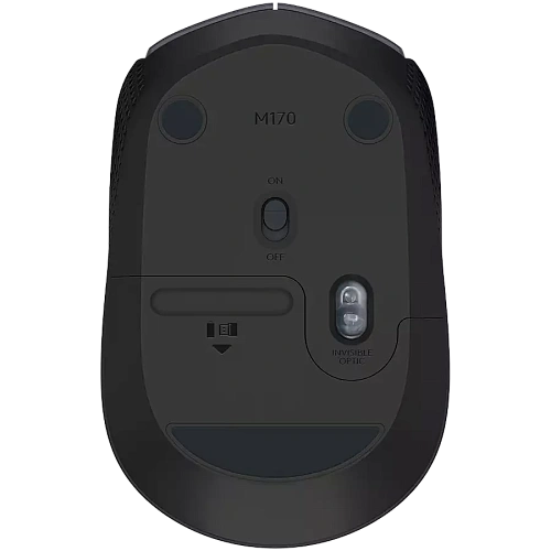 LOGITECH M170 Wireless Mouse - GREY