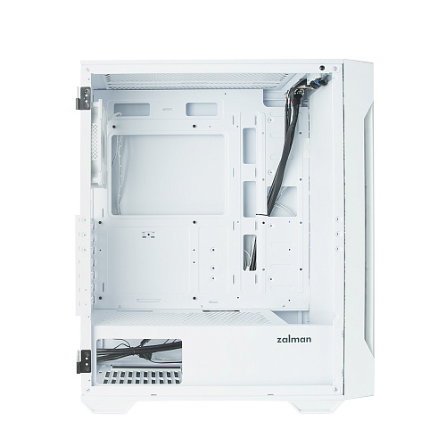 Корпус Zalman I3 NEO TG, Midi Tower, ATX, White, 2x3.5"/3x2.5", 3xUSB, RGB