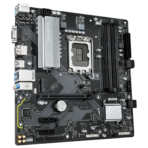 Матплата Gigabyte B760M D3HP DDR4, iB760, S1700,mATX,4DDR-4,1xPCI-Ex16,4SATA,2xM.2,VGA,HDMI,DP,17USB