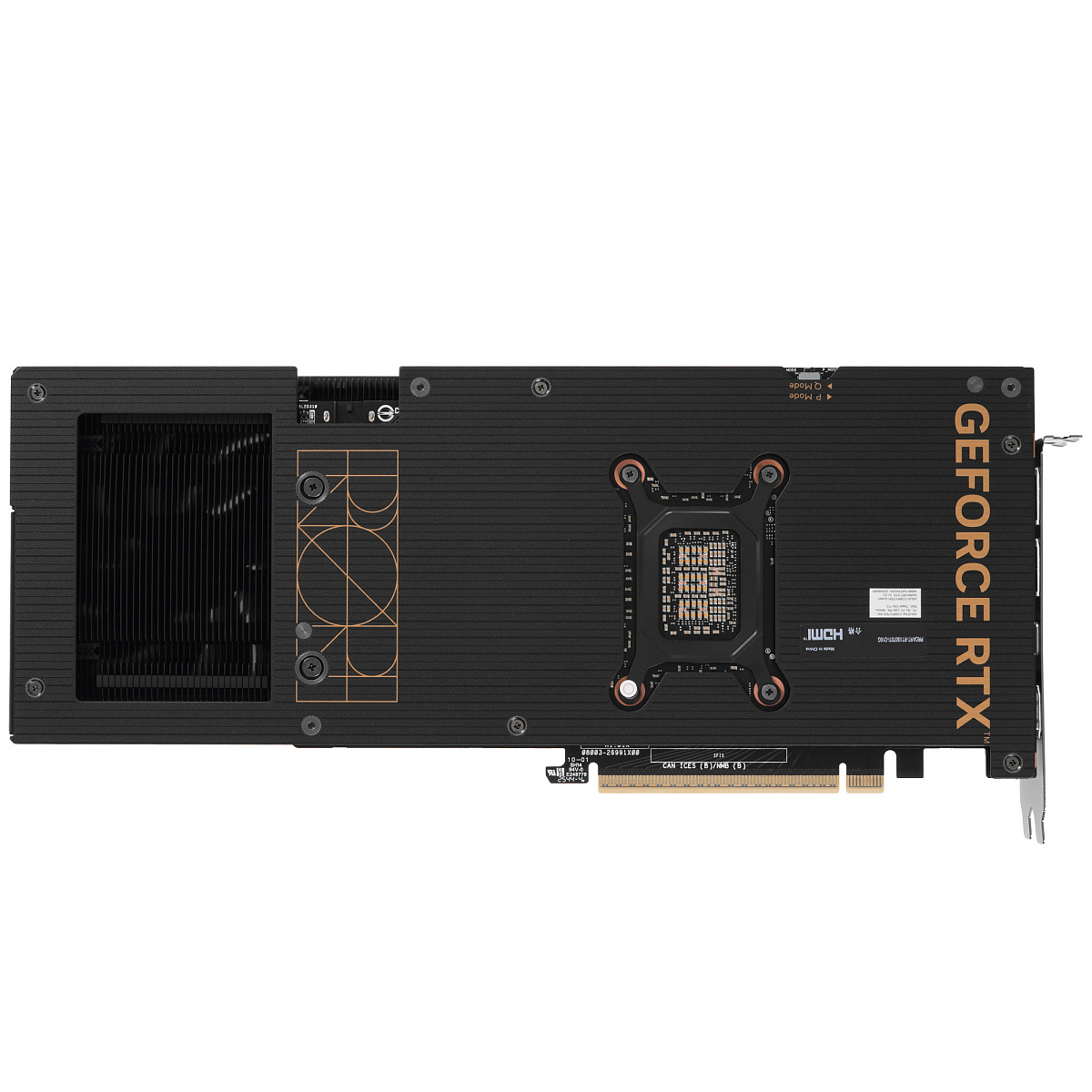 Видеокарта ASUS GeForce RTX5070Ti 16Gb, ProArt OC GDDR7 256bit HDMI 2xDP TypeC PROART-RTX5070TI-O16G