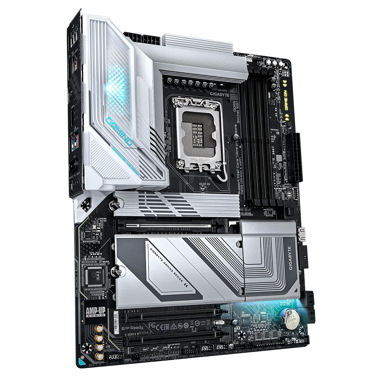 Матплата Gigabyte Z890 Gaming X WiFi 7, iZ890, S1851, ATX, 4DDR-5, 3хPCI-Ex16, 4SATA, 3xM.2,DP,15USB