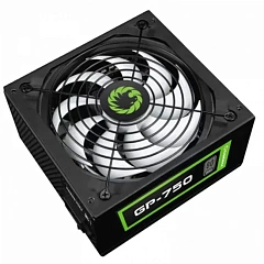 БП ATX 750W GameMax GP-750, Bronze, 20+4/20+4+8/24+4/24+8, 14сm, 4x6+2p PCI-E