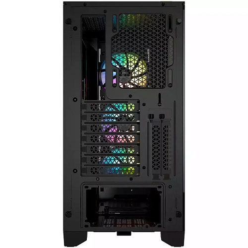 Corsair iCUE 4000X RGB Tempered Glass Mid-Tower, Black