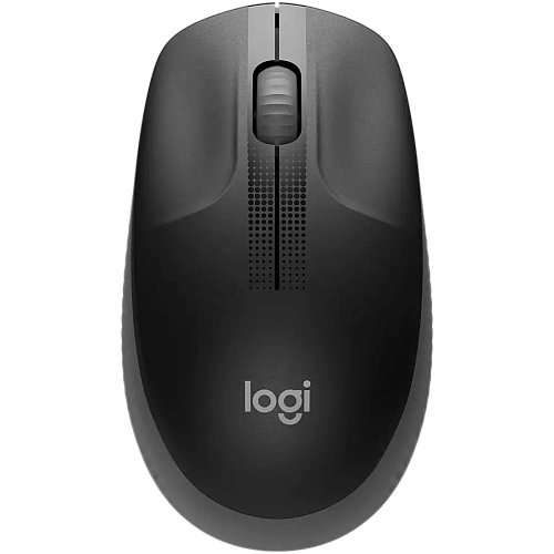 Мышь Logitech M190, Grey, Wireless, Optical, 1000dpi, 1 x AA, USB