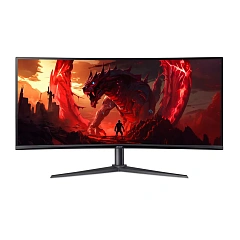 Монитор 34" Acer Nitro XZ340CUHbiiphx Curved, Black-Red, VA,3440x1440@100Hz,250кд/м2,3000:1,1ms,HDMI