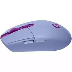 Мышь Logitech G305 Lightspeed, Lilac, Wireless, Gaming, Optical, 12000dpi, 1 х АА, USB
