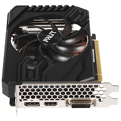 GF GTX1660Ti, Palit StormX, 1770MHz/12000MHz, 192bit, 6GB GDDR6, DVI-D, HDMI, DP