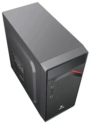 Корпус Wintek K0610 V3, Mini Tower, mATX, Black, 1x5.25"/3x3.5"/2x2.5" HDD, 2xUSB, Mic+Audio