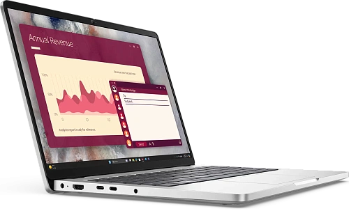 Ноутбук Dell Pro 14 PC14250, Core Ultra 7 255U/14"FHD+/32GB/512GB/Intel Graphics/LAN/W11Pro