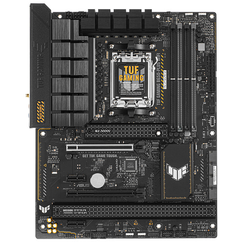Материнская плата ASUS TUF GAMING B650-PLUS WIFI AM5 4xDDR5 4xSATA3 RAID 3xM.2 DP HDMI ATX