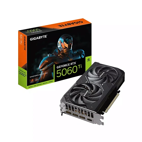 Видеокарта Gigabyte (GV-N506TWF2MAX OC-16GD) RTX5060Ti WINDFORCE MAX OC 16G
