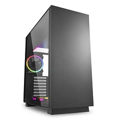 Корпус ПК без БП Sharkoon PURE STEEL RGB Bk