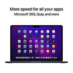 13-inch MacBook Air: Apple M2 chip with 8-core CPU and 8-core GPU, 16GB, 256GB - Midnight,Model A2681