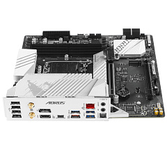 Матплата Gigabyte B760M Aorus Elite AX, iB760,S1700,mATX,4DDR-5,2xPCI-Ex16,4SATA,2xM.2,HDMI,DP,16USB