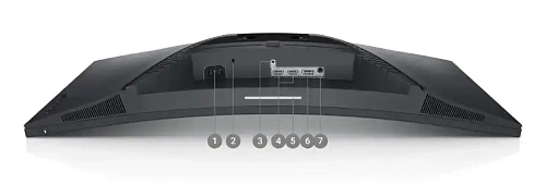 Монитор 31.5" Dell S3222DGM, Black, VA, 2560x1440@165Hz, 350кд/м2, 3000:1, 2ms, 2xHDMI, DP