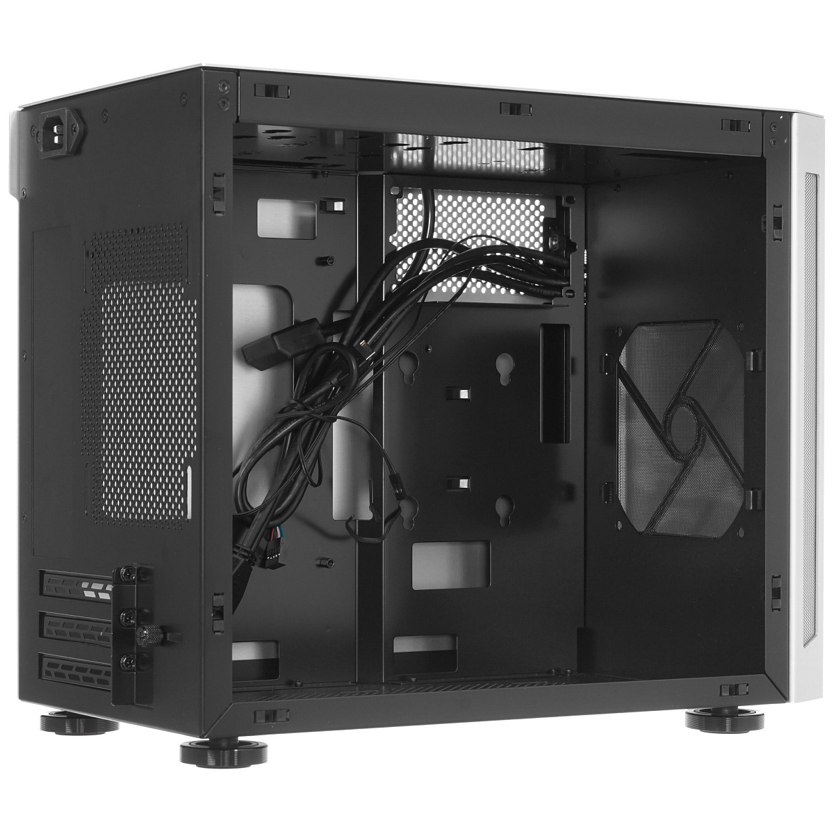 Корпус Lian Li PC-TU150, Mini ITX Tower, m-ITX, Silver, 1x3.5"/2x2.5", 2xUSB3.0, USB-C