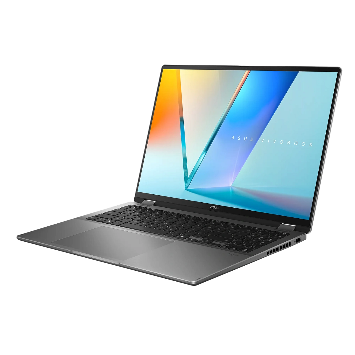Ноутбук Asus 90NB1511-M00300 Vivobook 16 Flip TP3607SA-RJ032W 16" 3K (2880 x 1800) OLED 120Hz/Intel Core Ultra 5 226V up to 4.5 GHz (8C)/16GB/512GB/Intel Arc Graphics/Wi-Fi 7/BT5.4/1080P FHD Camera/BKLT/Windows 11 Home/1Y/Matte Gray