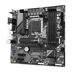Матплата Gigabyte B760M DS3H, iB760, 1700,mATX, 4DDR-5, 1xPCI-Ex16, 4SATA, 2xM.2,VGA,HDMI,2xDP,12USB