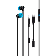 Гарнитура игровая Logitech G333 Black (черный), 3.5mm (арт. 981-000924, M/N: A00135 / A00138)