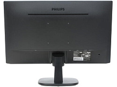 Монитор 23,8" PHILIPS 243V7QJABF (00/01) IPS 1920x1080 75Hz 4мс 250кдм 1000:1 200M:1 1-Sub 1xD-Sub 1xHDMI 1xDP1.2, Колонки 2x2W, Угол Обзора: 178/178. Цвет:Черный