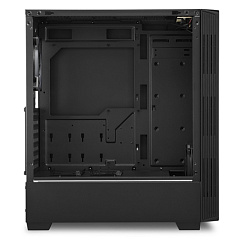 Корпус Sharkoon RGB LIT 200, Midi Tower, ATX, Black, 2x3.5"/6x2.5", USB2.0, 2xUSB3.0