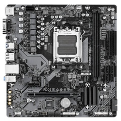 Матплата Gigabyte B650M S2H, AM5, mATX, 2DDR-5, 1xPCI-Ex16, 4SATA, 1xM.2, VGA, HDMI, DP, 12USB