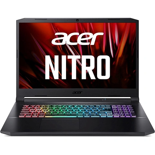 Ноутбук Acer Nitro 5 AN517-54, Core i5-11400H/17.3"FHD/16GB/512GB/GF RTX3070 8GB/LAN/DOS