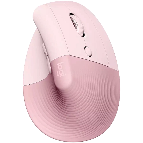 Мышь беспроводная Logitech LIFT ROSE (400-4000 dpi, Bluetooth, USB-ресивер Logi Bolt®, 4 настраиваемые кнопки)