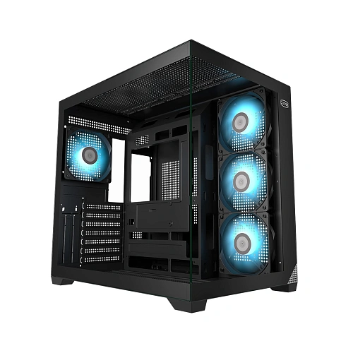 Корпус PCCooler C3T700 ARGB BK ATX/mATX/ITX USB-C USB3.0 USB2.0 Black