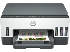 МФУ HP Smart Tank 720 (A4) Color Ink Printer/Scanner/Copier 1200 x 1200 dpi 15/9ppm. USB 2.0+Wi-Fi  duty cycle 5000 pages