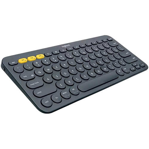 Клавиатура беспроводная Logitech K380 (DARK GREY, Multi-Device, Bluetooth Classic (3.0), 2 батарейки типа ААА) (M/N: Y-R0056)