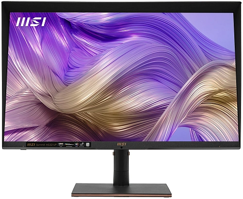 Монитор 32" MSI Summit MS321UP, Black, IPS, 3840x2160@60Hz,400кд/м2,1000:1,4ms,3xUSB,USB-С,2xHDMI,DP