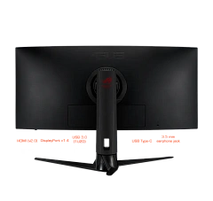 Монитор 34" Asus ROG Strix XG349C, Black, Fast IPS,3440x1440@180Hz,400кд/м2,1000:1,1ms,USB-C,HDMI,DP