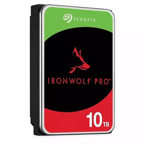 Жесткий диск для NAS систем 10Tb HDD Seagate IronWolf PRO SATA 6Gbit/s 3.5" 7200 rpm 256Mb ST10000NT001