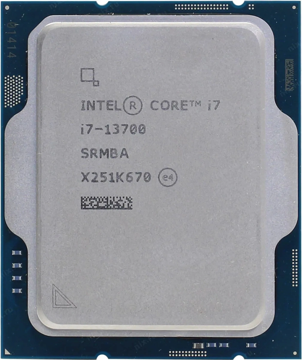 Intel CPU Desktop Core i7-13700 (2.1GHz, 30MB, LGA1700) tray