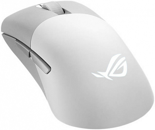 Мышь Asus P709 ROG Keris, White, Wireless, Wired, Gaming, Optical, 36000dpi, RGB, BT, Li-Ion, USB