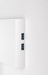 Монитор LCD 24'' 16:9 1920х1080(FHD) IPS, 100Mhz, nonGLARE, 250cd/m2, H178°/V178°, 1300:1, 80M:1, 16.7M, 0,4ms, HDMI, DP, USB, HDCP, 3Y, White