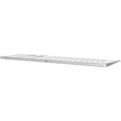 Magic Keyboard with Touch ID and Numeric Keypad for Mac models with Apple silicon - Russian - White Keys,Model A3119