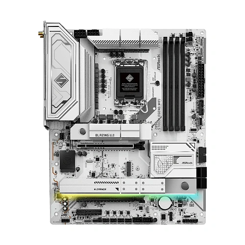 Материнская плата ASRock Z890 STEEL LEGEND WIFI LGA1851 4xDDR5 8xSATA 5xM.2 HDMI DP ATX
