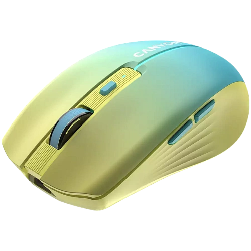 CANYON mouse MW-44  Wireless Charge Yellow Blue