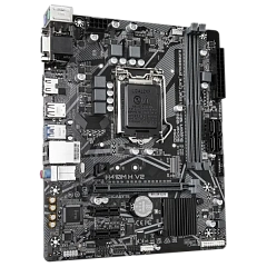Матплата Gigabyte GA-H410M H V2, iQ470, S1200, mATX, 2DDR-4, 1xPCI-Ex16, 4SATA, 1xM.2,VGA,HDMI,10USB