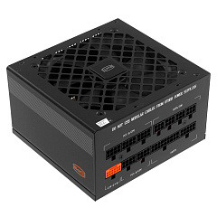 Блок питания PCCooler KN1000, 1000W, Full Modular, 80PLUS GOLD, Fan 120mm, Черный, KN1000