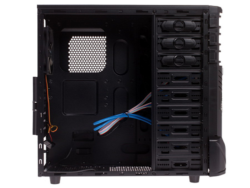 Корпус AeroCool Vs-3 Advance, Midi Tower, ATX, Black, 3x5.25"/6x3.5", 2хUSB3.0