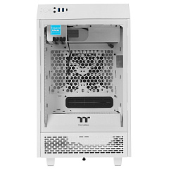 Корпус Thermaltake The Tower 100, Mini Tower, m-ITX, Snow, 2x3.5"/2x2.5", 2xUSB3.0, USB-C