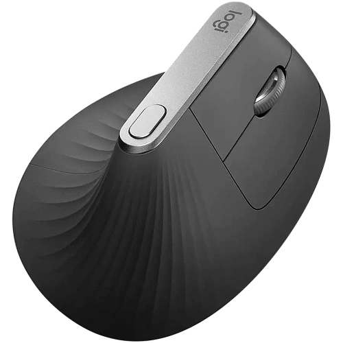 Мышь беспроводная Logitech MX Vertical (400-4000 dpi, Bluetooth, 2.4 GHz/USB-ресивер (Logitech Unifying®), 4 настраиваемые кнопки, перезаряжаемая литий-полимерная батарея (240 мА·ч)), (M/N: M-R0074 / C-U0007)