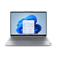 Ноутбук Lenovo ThinkBook 16 G8 IRL, Intel® Core™ 5 210H /16 1920 x 1200 Non-Touch, 16.0GB, 1x512GB SSD M.2, Intel® Graphics, BT 5.3,Wi-Fi 6E 2x2 AX, 100/1000M Ethernet, 1080P FHD IR, 3 Cell Li-Pol 45Wh, Гарантия 3 года/ Backlit, Luna Grey-Russian/Win 11 p