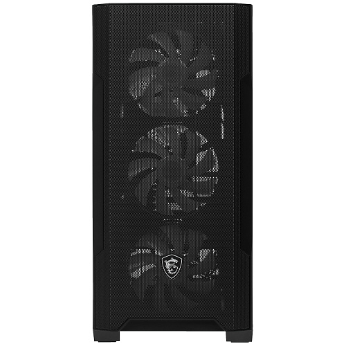 Корпус MSI MAG Forge M100R, Mini Tower, m-ATX, Black, 2x3.5"/2x2.5", 2xUSB2.0, USB3.0